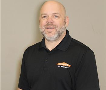 Derek Hayes, team member at SERVPRO of Brandon