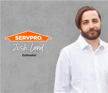 Joshua Land, team member at SERVPRO of East Evansville